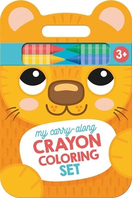 My Carry-Along Crayon Coloring Set: Cat & Friends (Ages 3+) by Yoyo Books