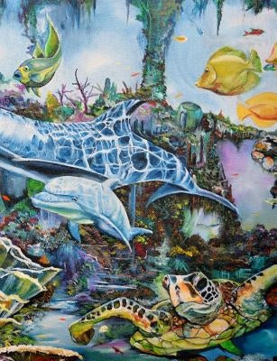 Under The Sea: Fishes, Turtle, Seaweed, Artwork, Painting, Story book, by Notebook, Ezy