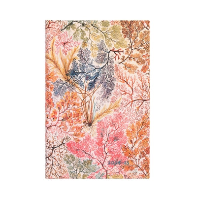 Paperblanks 2024-2025 Weekly Planner Anemone William Kilburn 18-Month Maxi Vertical Elastic Band 208 Pg 80 GSM by Paperblanks