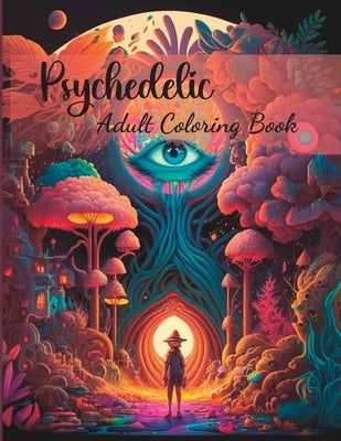 Psychedelic Adult Coloring Book by Raheel, Madiha