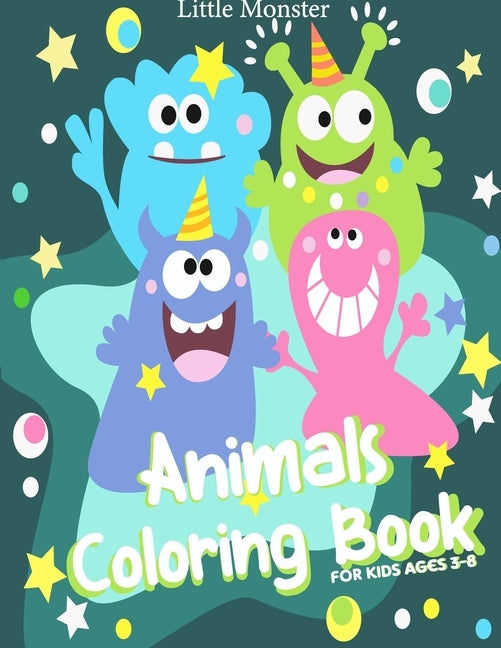 Animals colouring books: For kids & toddlers - activity books for preschooler - coloring book for Boys, Girls, Fun, ... book for kids ages 2-4 by Colouring Books for Kid, Perfect