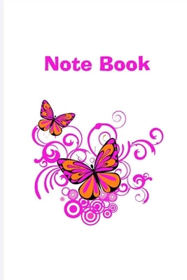 Pink Butterfly Note Book: Beautiful Butterfly For Your Writing by For the Win, Butterflies