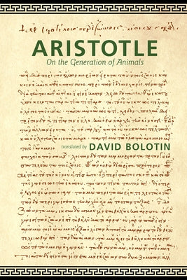 On the Generation of Animals by Aristotle