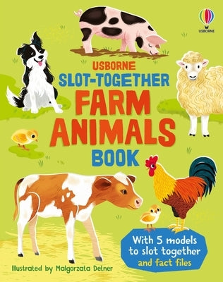 Slot-Together Farm Animals Book by Wheatley, Abigail