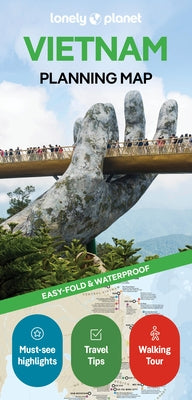 Lonely Planet Vietnam Planning Map by Planet, Lonely