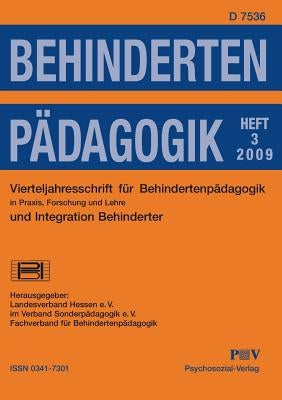 Behindertenpädagogik - Vierteljahresschrift für Behindertenpädagogik und Integration Behinderter in Praxis, Forschung und Lehre by Vds-Landesverband Hessen
