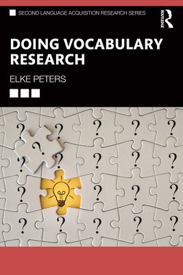 Doing Vocabulary Research by Peters, Elke