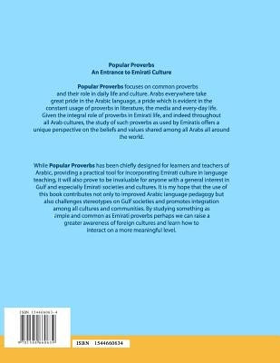 Popular Proverbs An Entrance to Emirati Culture by Isleem, Nasser M.