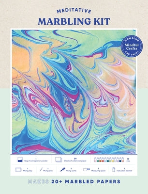 Mindful Crafts: Meditative Marbling Kit by Chronicle Books
