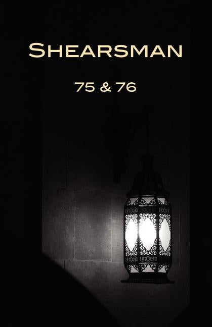 Shearsman 75 & 76 by Frazer, Tony