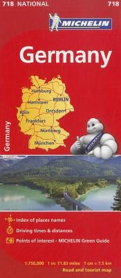 Michelin Germany Map 718 by Michelin