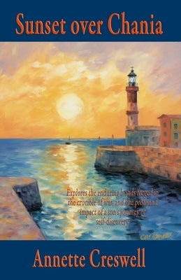 Sunset over Chania by Creswell, Annette