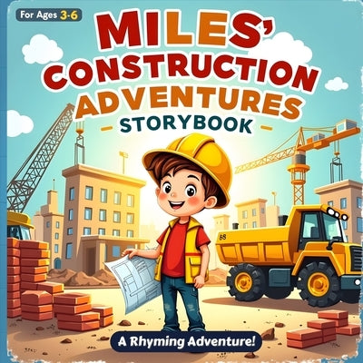 Miles' Construction Adventures Storybook: Big Machines, Teamwork, and Imagination for Kids Ages 3-6 by Smothers, Jon