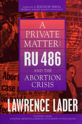 Private Matter by Lader, Lawrence