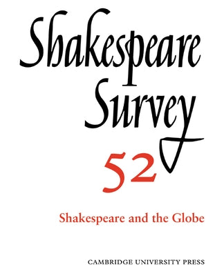 Shakespeare Survey by Stanley, Wells