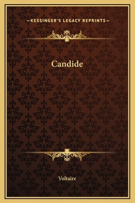 Candide by Voltaire