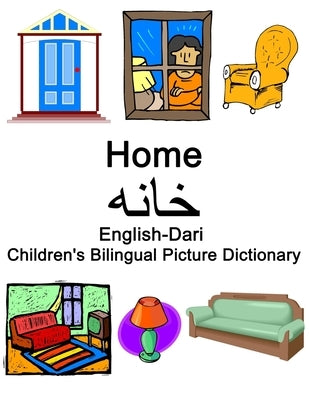 English-Dari Home / خانه Children's Bilingual Picture Dictionary by Carlson, Richard