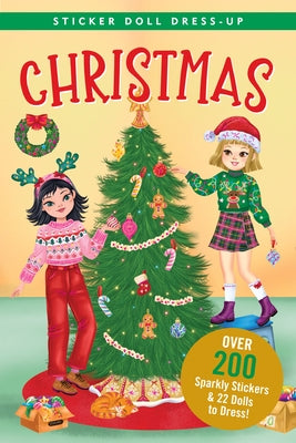 Christmas Sticker Doll Dress-Up Book by