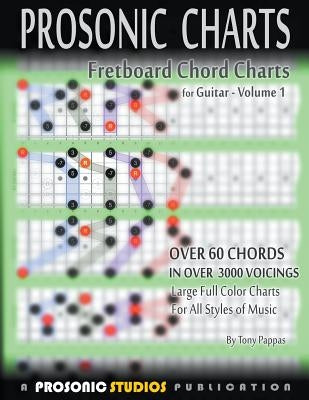 Fretboard Chord Charts for Guitar - Volume 1 by Pappas, Tony