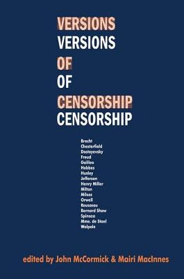 Versions of Censorship by MacInnes, Mairi