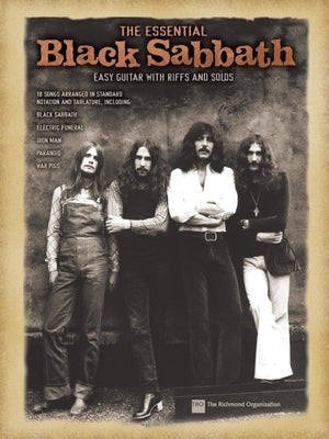 The Essential Black Sabbath: Easy Guitar with Riffs and Solos by Black Sabbath