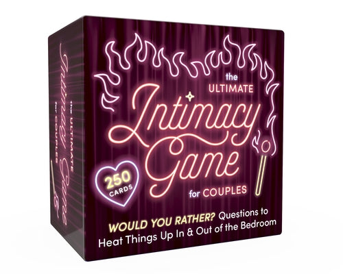 The Ultimate Intimacy Game for Couples: Would You Rather? Questions to Heat Things Up in and Out of the Bedroom 250 Cards. Includes Wild Cards! by Zeitgeist