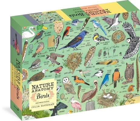 Nature Anatomy: Birds Puzzle (500 Pieces) by Rothman, Julia