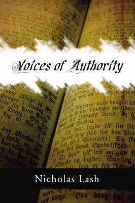 Voices of Authority by Lash, Nicholas Langrishe Alleym