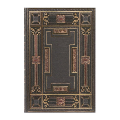 Paperblanks Onyx Asterales Hardcover Journal Mini Lined Elastic Band Closure 176 Pg 85 GSM by Paperblanks