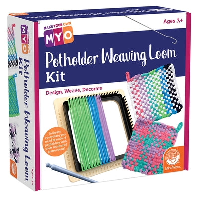 Make Your Own: Potholder Weaving Loom Kit by Mindware