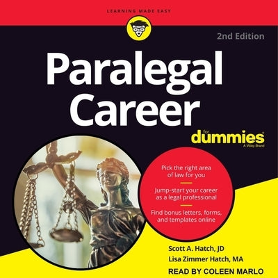 Paralegal Career for Dummies: 2nd Edition by Marlo, Coleen