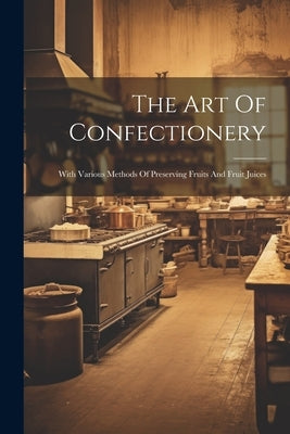 The Art Of Confectionery: With Various Methods Of Preserving Fruits And Fruit Juices by Anonymous