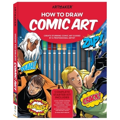 Art Maker How to Draw Comic Art Kit by Hinkler