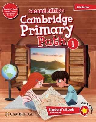 Cambridge Primary Path Level 1 Student's Book with My Creative Journal, Cue Cards and eBook by Berber, Aida