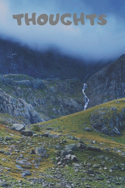 Thoughts: 90 Pages of 6 X 9 Inch White Numbered Pages No Lines by Man, Journal