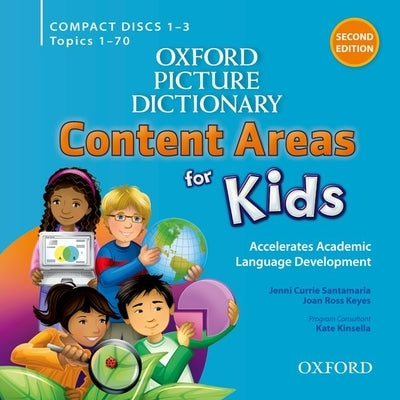 Oxford Picture Dictionary Content Area for Kids Classroom Audio CDs by