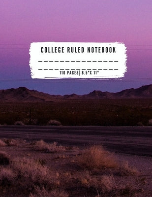 College Ruled Notebook: College Ruled Notebook for Writing for Students and Teachers, Girls, Kids, School that fits easily in most purses and by Appleton, A.