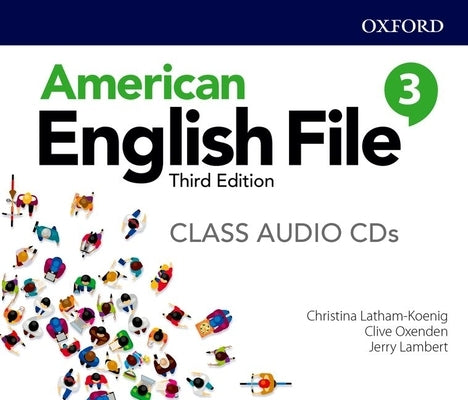American English File Level 3 Class Audio CDs by