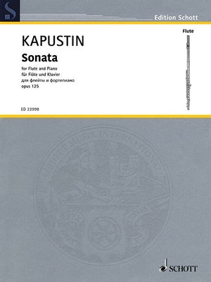Sonata Op. 125: Flute and Piano by Kapustin, Nikolai