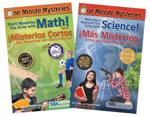 Bilingual Science and Math Mysteries Book Set / Conjunto de Libros Bilingues: Misterios de Ciencias y Matematicas by Yoder, Eric
