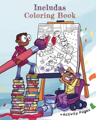 Includas Coloring Book: With Disability Inclusive Activity Pages by Publishing, Includas