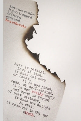 Love never dies, it gets trapped between egos and heartbreaks: Original appreciation gift for married couples to write in. Unique present for groom an by Safio Inspo