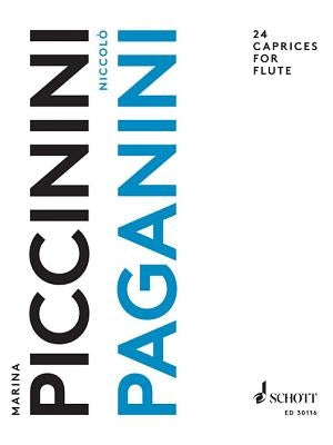24 Caprices for Flute by Paganini, Nicolo