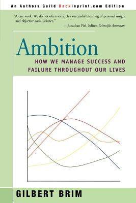 Ambition: How We Manage Success and Failure Throughout Our Lives by Brim, Gilbert