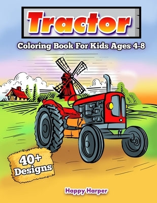Tractor Coloring Book by Hall, Harper