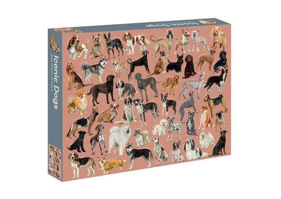 Iconic Dogs: 1,000-Piece Jigsaw Puzzle by Zafra, Marta