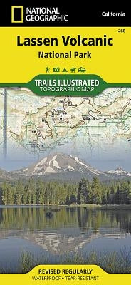 Lassen Volcanic National Park Map by National Geographic Maps