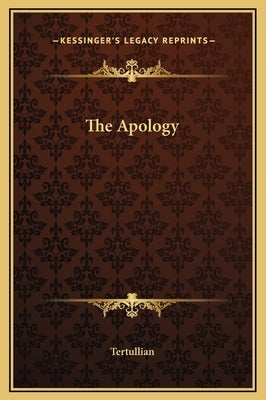 The Apology by Tertullian
