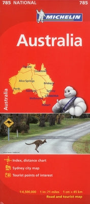 Michelin Australia Map 785 by Michelin