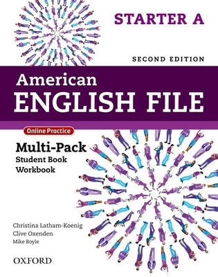American English File 2e Starter a Multipack 2019 by
